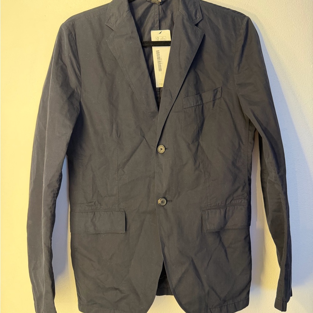 Jil Sander Navy Blue Blazer